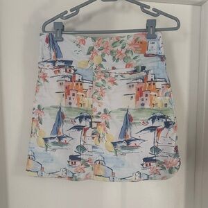 Walter Hagen Multicolor A-Line Skirt